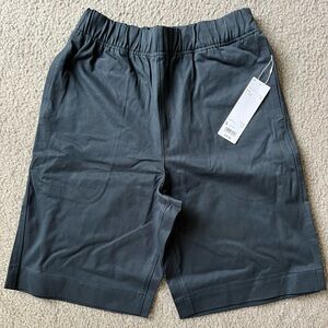 NWT Uniqlo U x Lemaire Cotton Jersey Shorts 68 Blue Size S